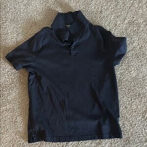 Banana Republic Blue Polo Shirt Classic Short Sleeve